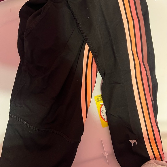 VS PINK ULTIMATE LEGGING ULTIMATE SPORTS BRA TANK DO IT FOR CARBS SM RARE 2016 - Picture 8 of 12